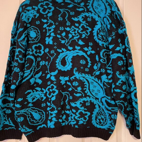 Vintage 80s "Turning Point" Sweater – Made in USA 🇺🇸 - Picture 6 of 8